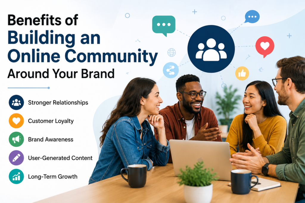Online community helping businesses increase customer loyalty, engagement, brand awareness, and long-term growth