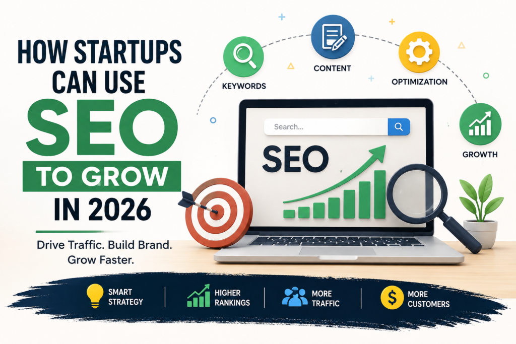 How startups can use SEO to grow in 2026