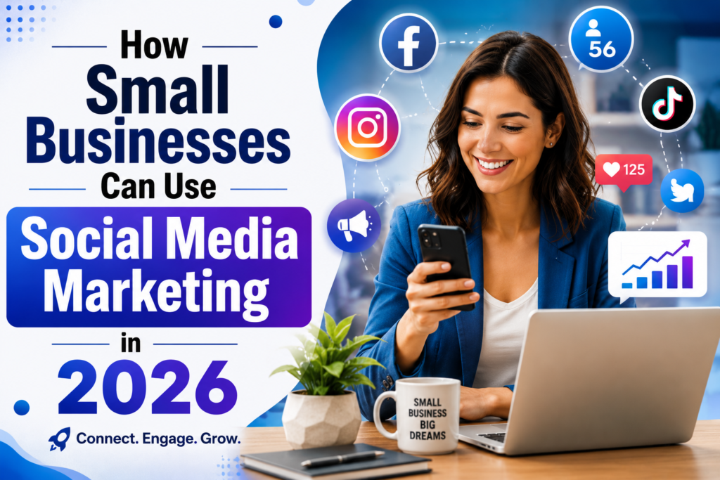 How small businesses can use social media marketing in 2026