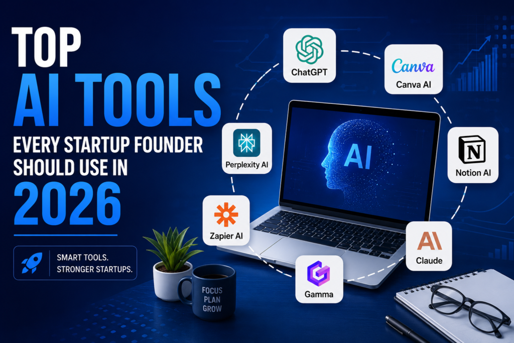 Top AI tools every startup founder should use in 2026
